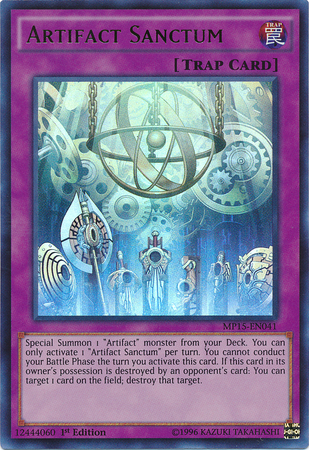 Artifact Sanctum [MP15-EN041] Ultra Rare | Tables and Towers