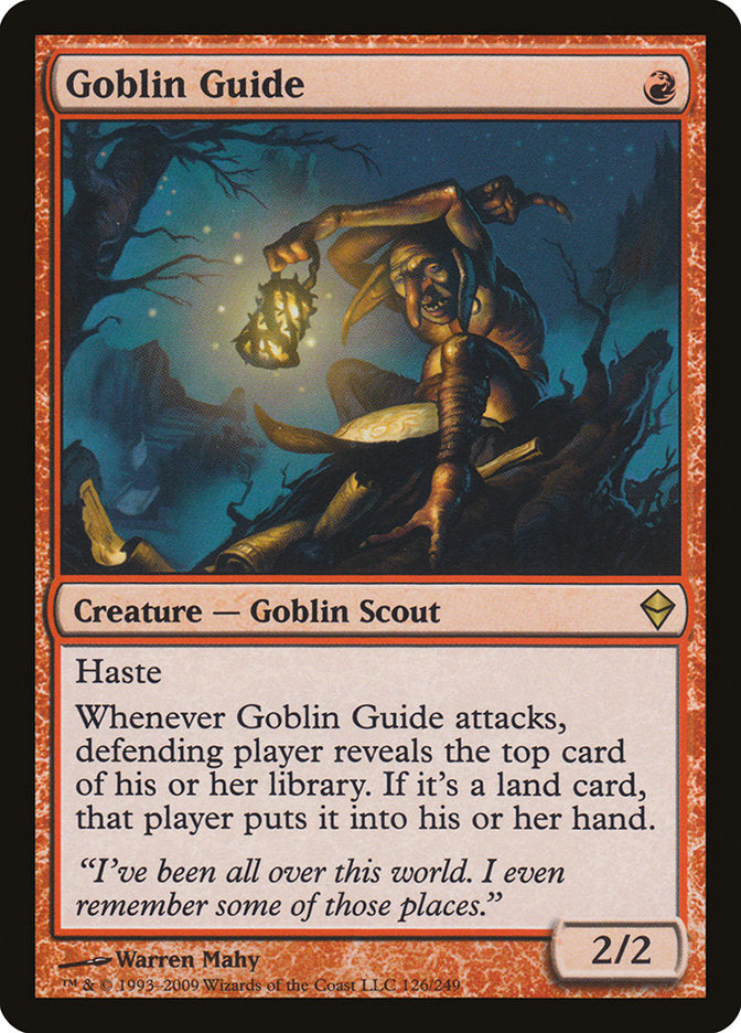 Goblin Guide [Zendikar] | Tables and Towers