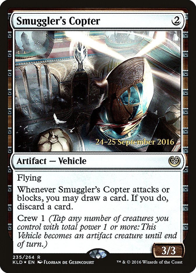 Smuggler's Copter [Kaladesh Prerelease Promos] | Tables and Towers