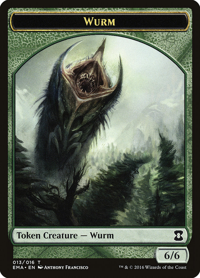 Wurm Token [Eternal Masters Tokens] | Tables and Towers