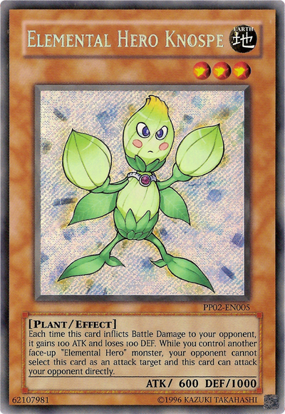 Elemental Hero Knospe [PP02-EN005] Secret Rare | Tables and Towers