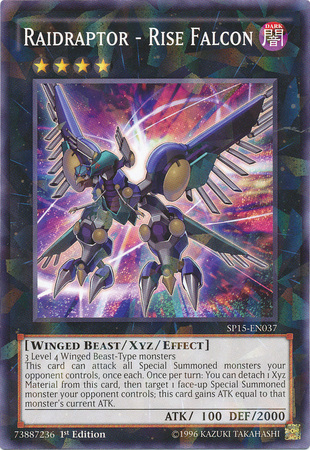 Raidraptor - Rise Falcon [SP15-EN037] Shatterfoil Rare | Tables and Towers