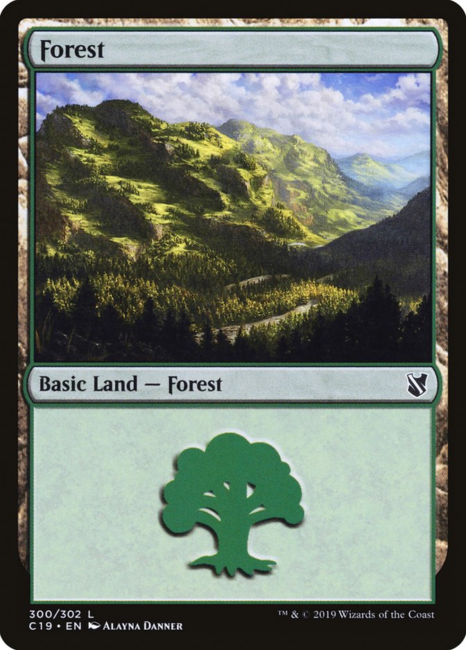 Forest (300) [Commander 2019] | Tables and Towers