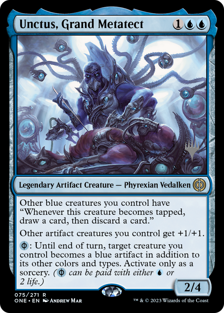 Unctus, Grand Metatect (Promo Pack) [Phyrexia: All Will Be One Promos] | Tables and Towers