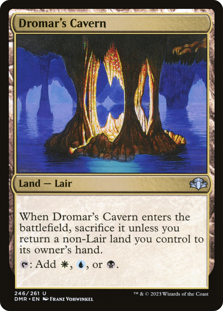 Dromar's Cavern [Dominaria Remastered] | Tables and Towers