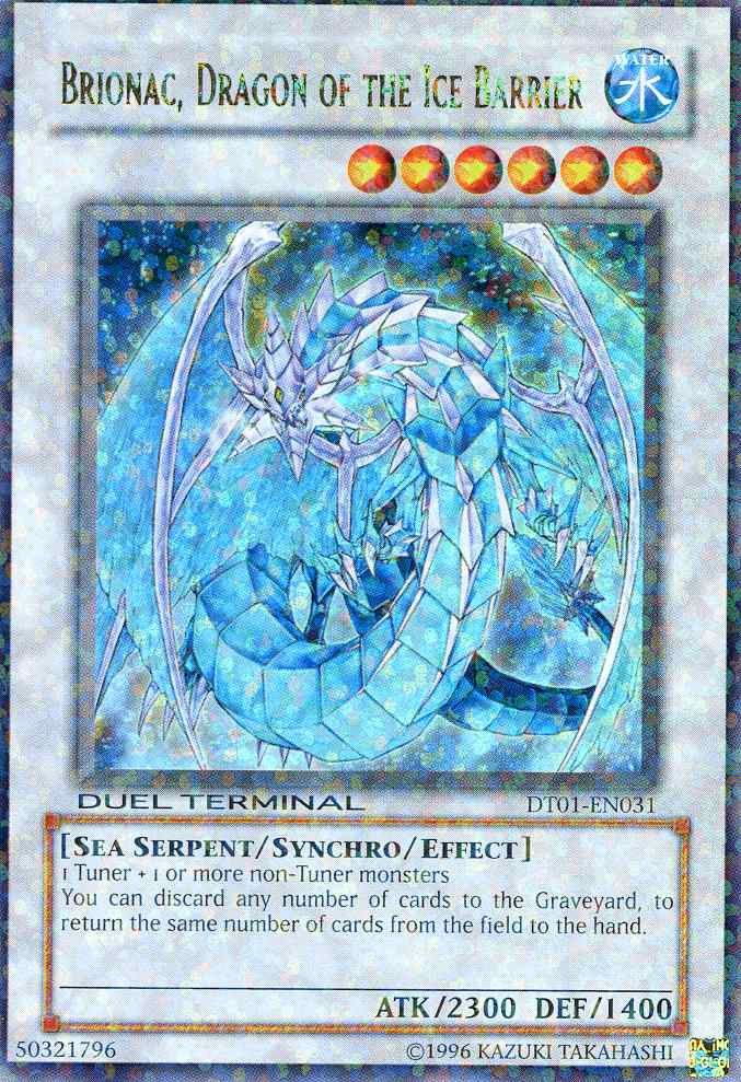 Brionac, Dragon of the Ice Barrier [DT01-EN031] Ultra Rare | Tables and Towers