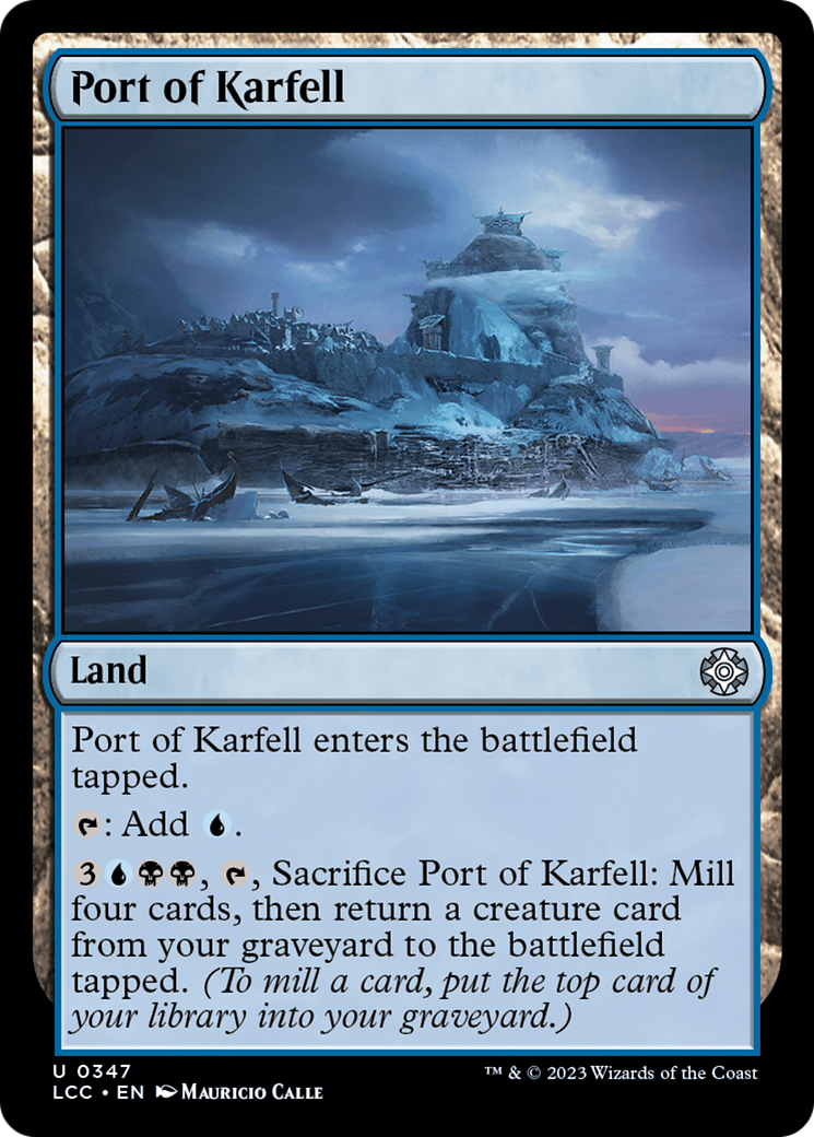 Port of Karfell [The Lost Caverns of Ixalan Commander] | Tables and Towers