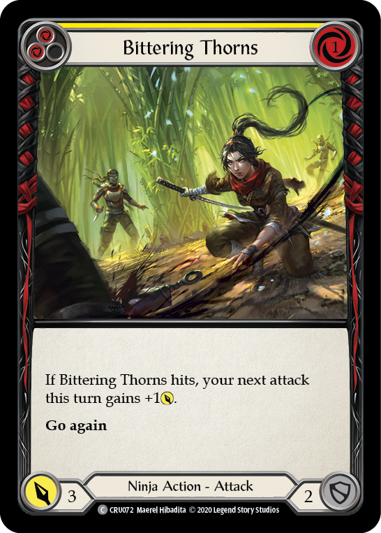 Bittering Thorns [CRU072] (Crucible of War)  1st Edition Normal | Tables and Towers