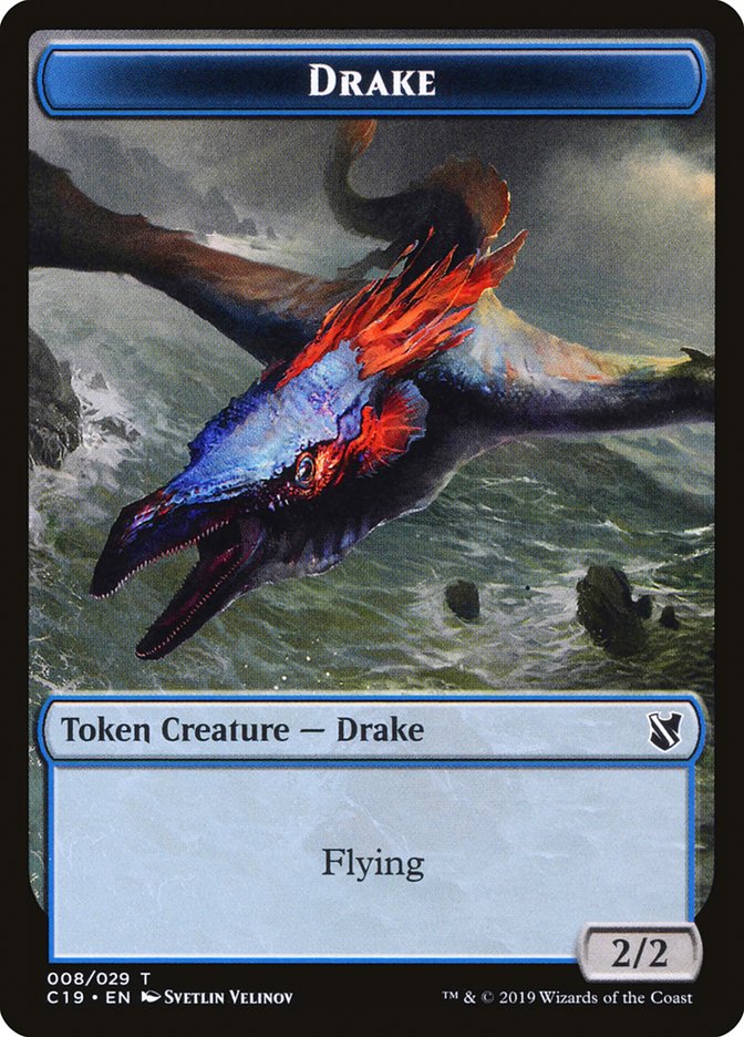 Drake Token [Commander 2019 Tokens] | Tables and Towers