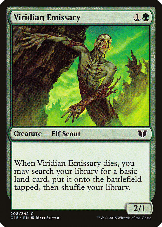 Viridian Emissary [Commander 2015] | Tables and Towers