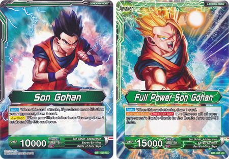 Son Gohan // Full Power Son Gohan (BT1-058) [Galactic Battle] | Tables and Towers