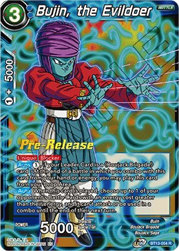 Bujin, the Evildoer (BT13-054) [Supreme Rivalry Prerelease Promos] | Tables and Towers