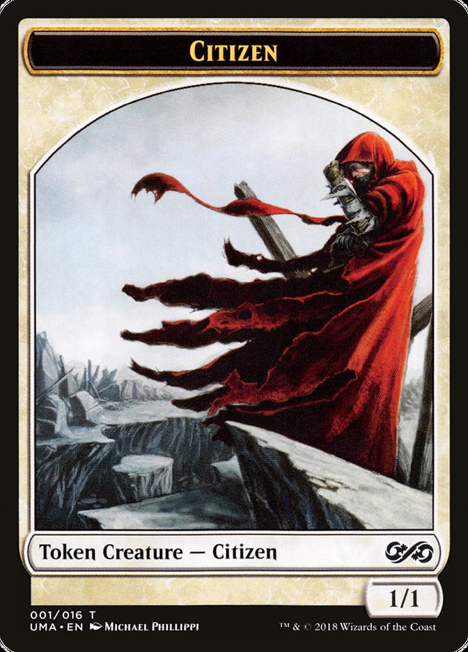 Citizen Token [Ultimate Masters Tokens] | Tables and Towers