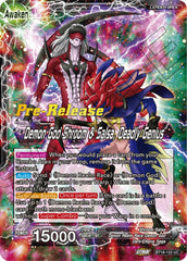 Shroom & Salsa // Demon God Shroom & Salsa, Deadly Genius (BT18-122) [Dawn of the Z-Legends Prerelease Promos] | Tables and Towers