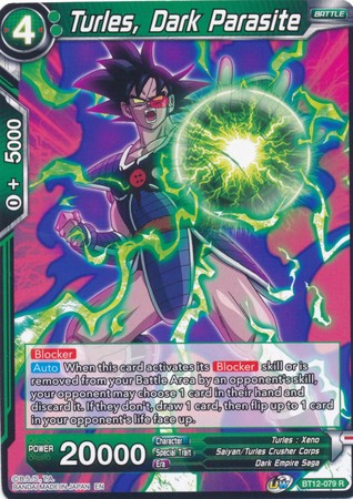 Turles, Dark Parasite (BT12-079) [Vicious Rejuvenation] | Tables and Towers