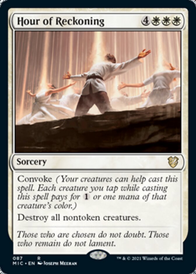 Hour of Reckoning [Innistrad: Midnight Hunt Commander] | Tables and Towers