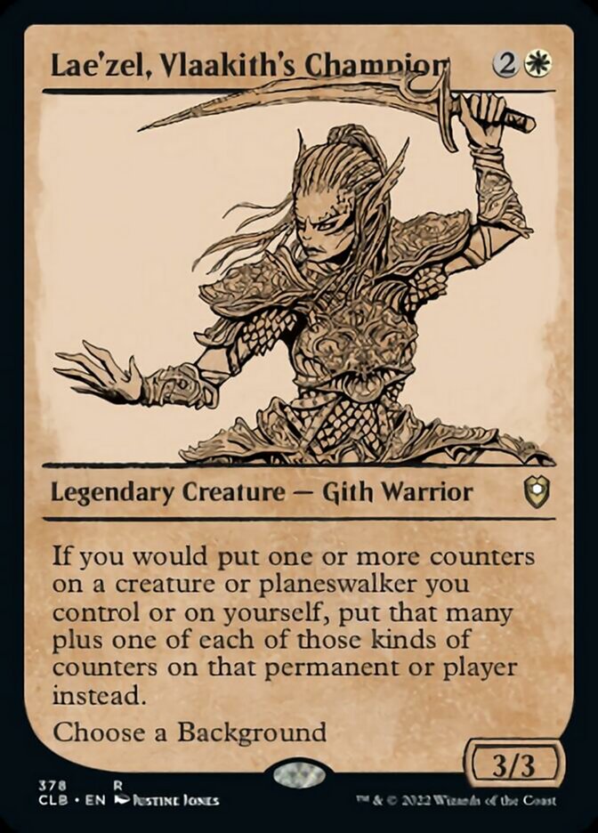 Lae'zel, Vlaakith's Champion (Showcase) [Commander Legends: Battle for Baldur's Gate] | Tables and Towers