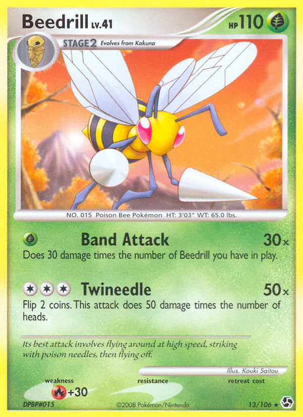 Beedrill (13/106) [Diamond & Pearl: Great Encounters] | Tables and Towers