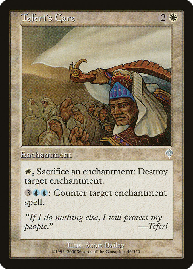 Teferi's Care [Invasion] | Tables and Towers