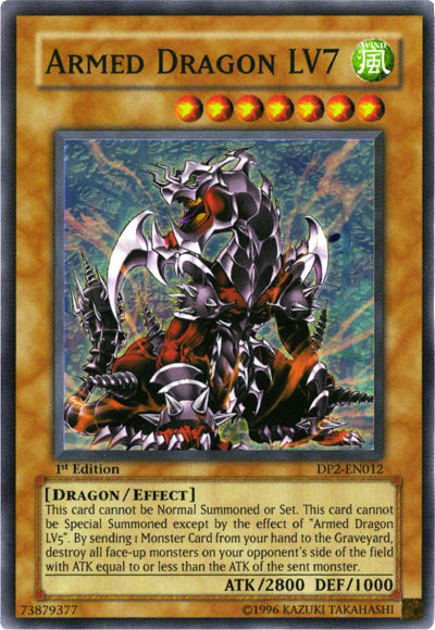 Armed Dragon LV7 [DP2-EN012] Super Rare | Tables and Towers