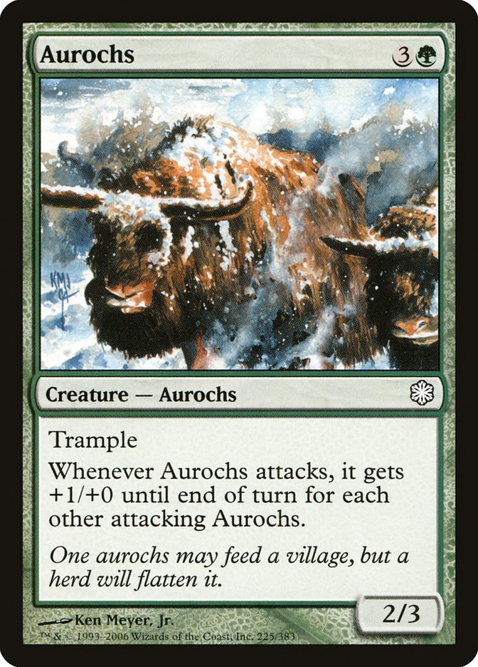 Aurochs [Coldsnap Theme Decks] | Tables and Towers