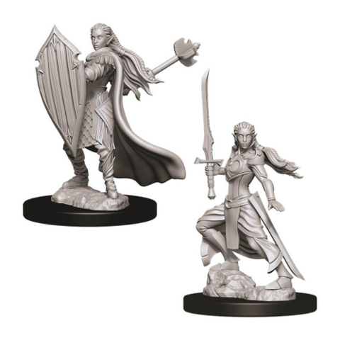 Nolzur's Marvelous Miniatures - Female Elf Paladin | Tables and Towers