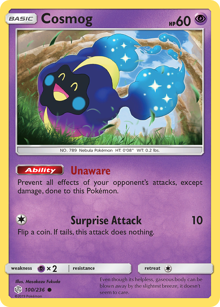 Cosmog (100/236) [Sun & Moon: Cosmic Eclipse] | Tables and Towers