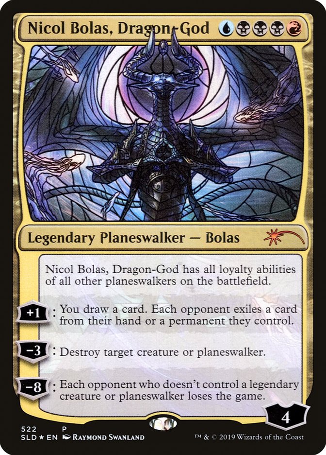 Nicol Bolas, Dragon-God (Stained Glass) [Secret Lair Drop Promos] | Tables and Towers