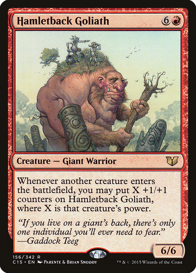 Hamletback Goliath [Commander 2015] | Tables and Towers