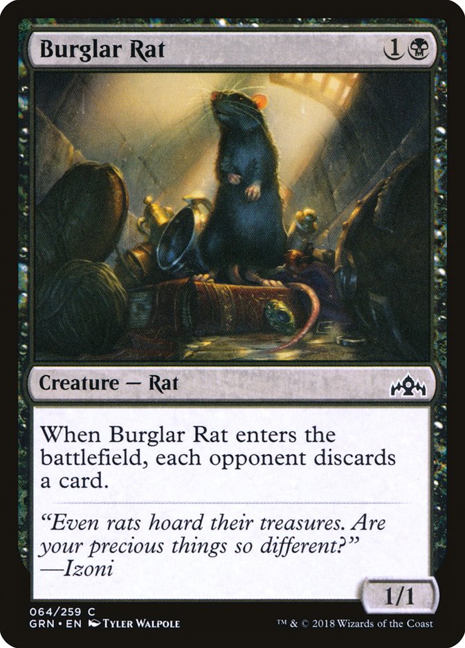 Burglar Rat [Guilds of Ravnica] | Tables and Towers