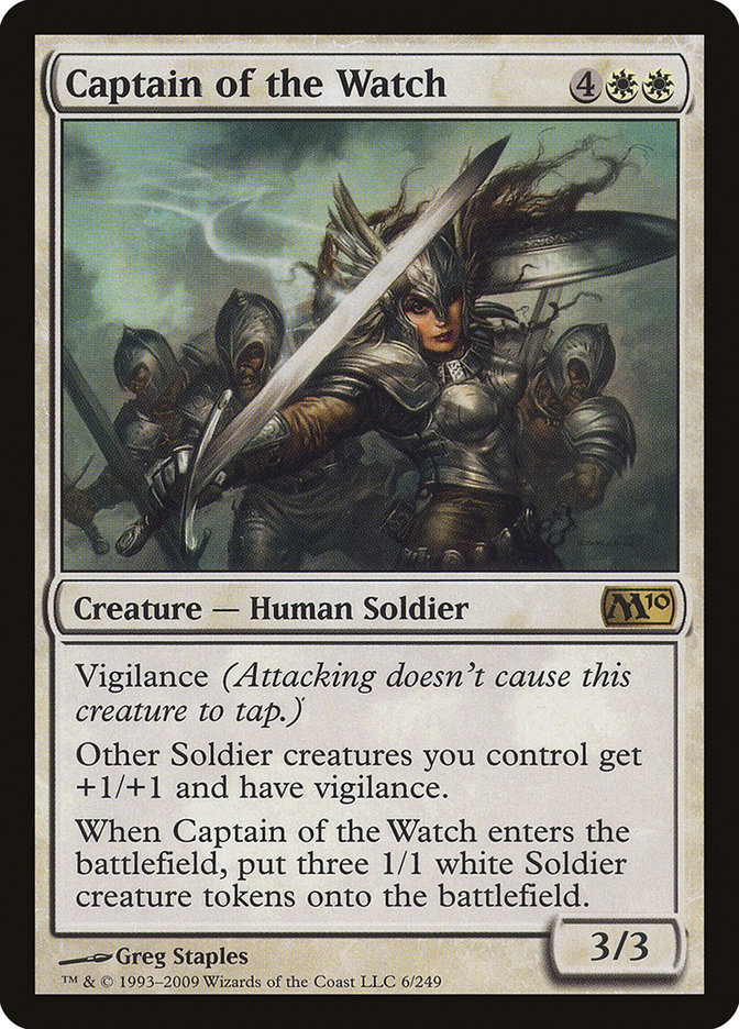 Captain of the Watch [Magic 2010] | Tables and Towers