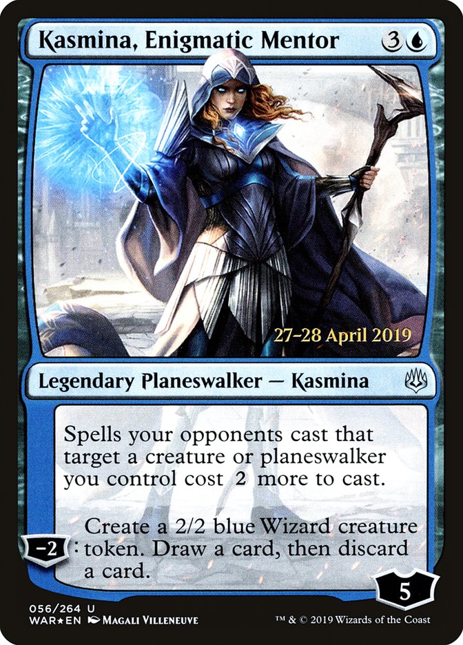 Kasmina, Enigmatic Mentor [War of the Spark Prerelease Promos] | Tables and Towers