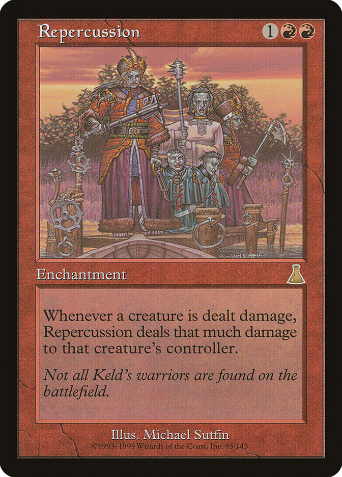 Repercussion [Urza's Destiny] | Tables and Towers