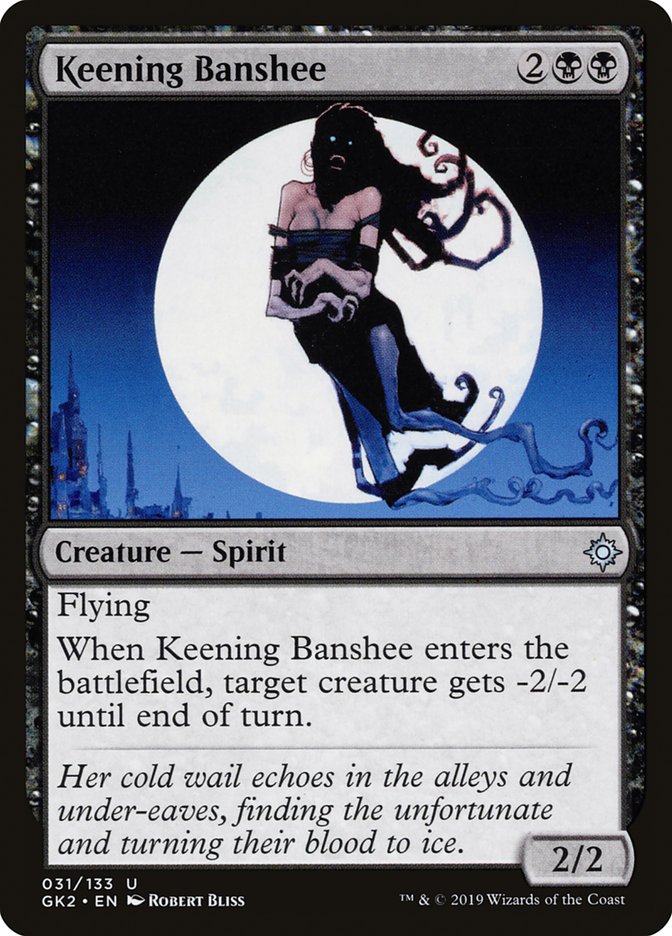 Keening Banshee [Ravnica Allegiance Guild Kit] | Tables and Towers