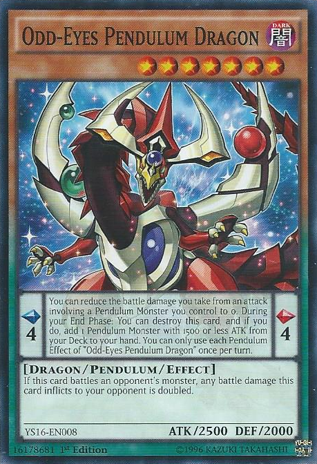 Odd-Eyes Pendulum Dragon [YS16-EN008] Common | Tables and Towers