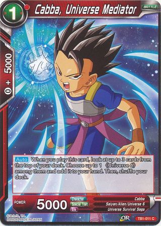 Cabba, Universe Mediator (TB1-011) [The Tournament of Power] | Tables and Towers