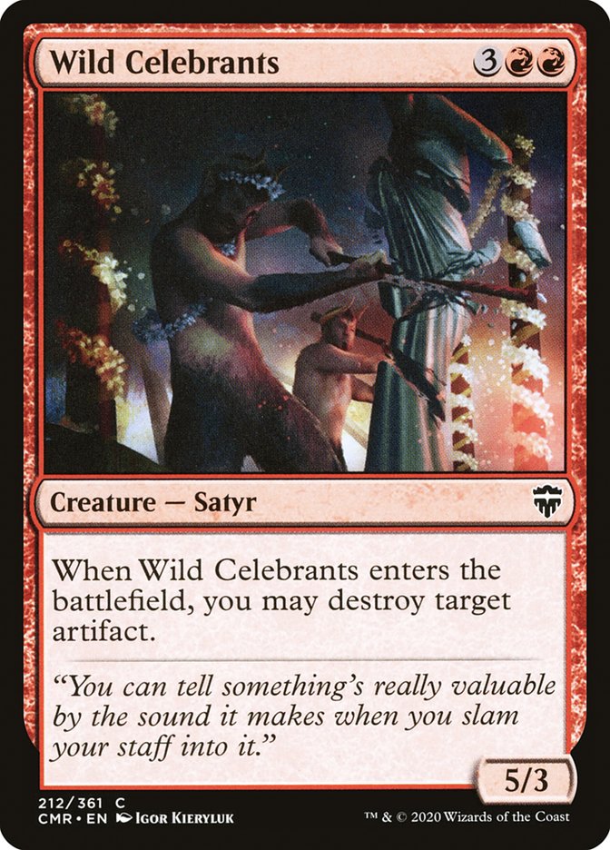 Wild Celebrants [Commander Legends] | Tables and Towers