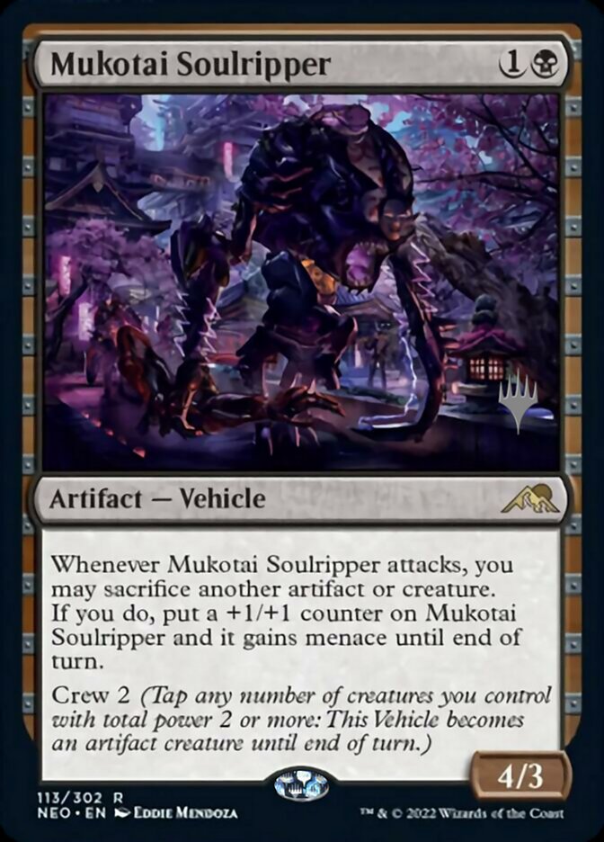 Mukotai Soulripper (Promo Pack) [Kamigawa: Neon Dynasty Promos] | Tables and Towers