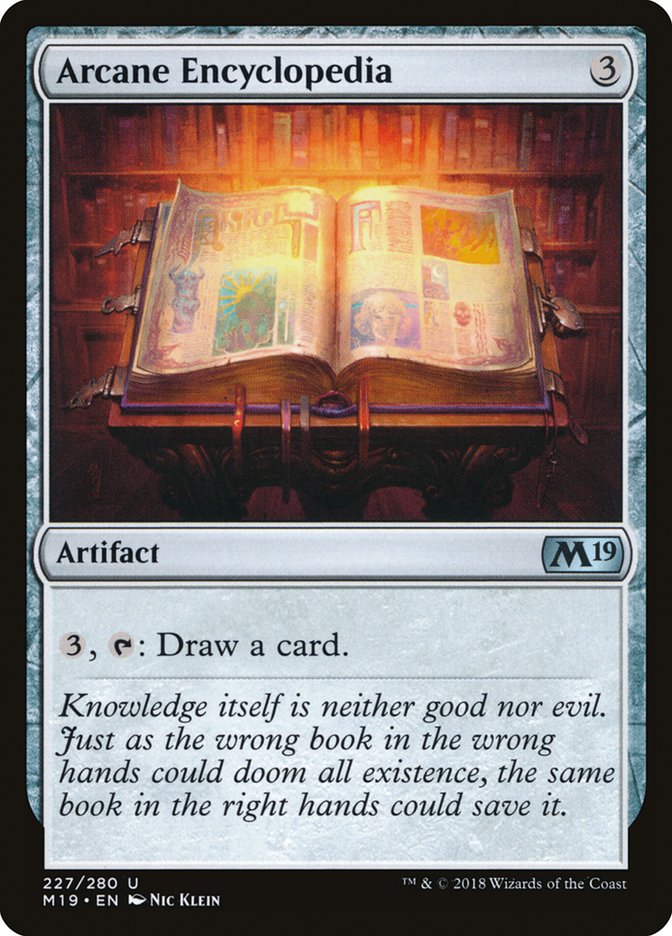 Arcane Encyclopedia [Core Set 2019] | Tables and Towers