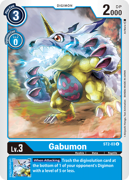 Gabumon [ST2-03] [Starter Deck: Cocytus Blue] | Tables and Towers