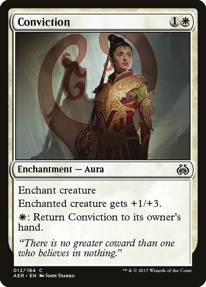 Conviction [Aether Revolt] | Tables and Towers