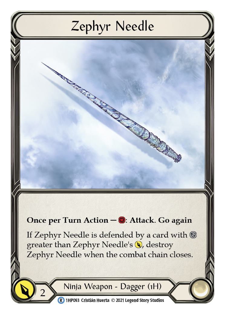 Zephyr Needle (Left) [1HP093] (History Pack 1) | Tables and Towers