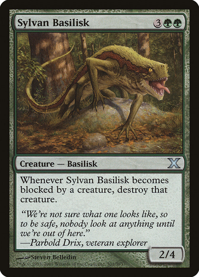 Sylvan Basilisk [Tenth Edition] | Tables and Towers