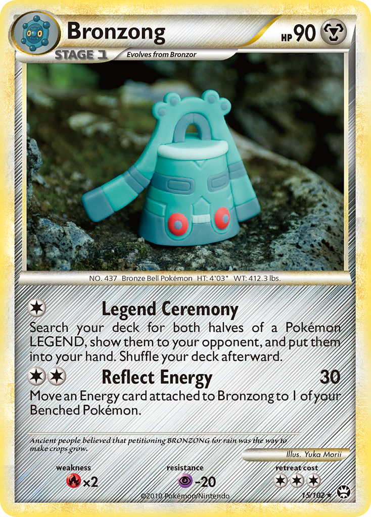 Bronzong (15/102) [HeartGold & SoulSilver: Triumphant] | Tables and Towers