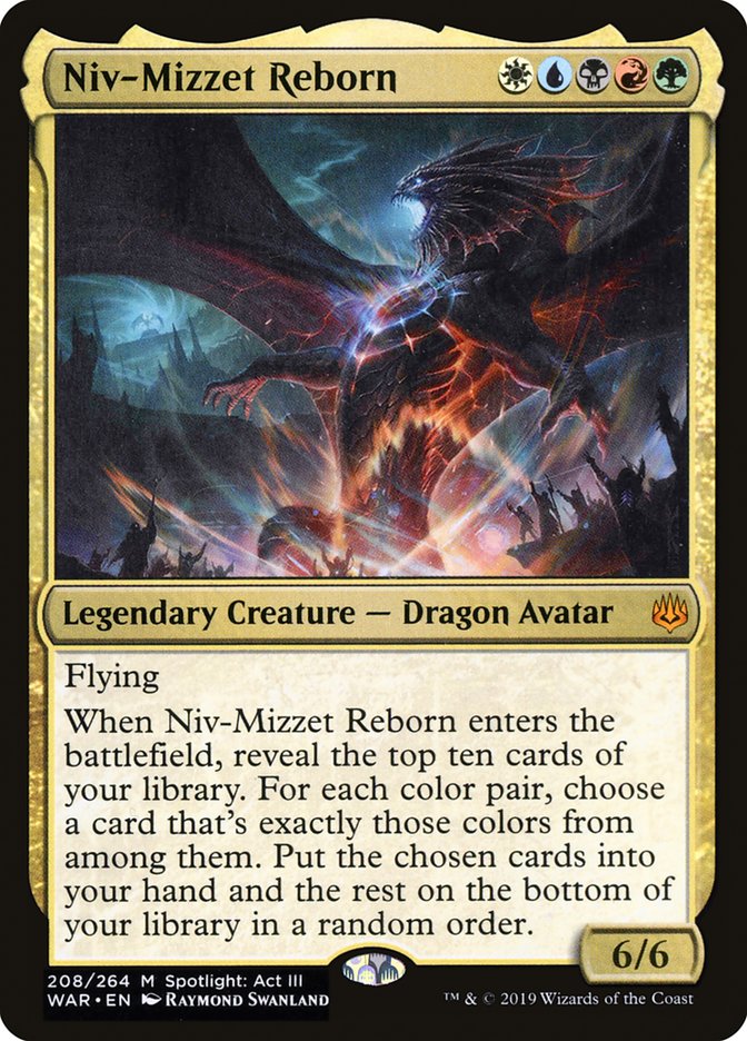 Niv-Mizzet Reborn [War of the Spark] | Tables and Towers