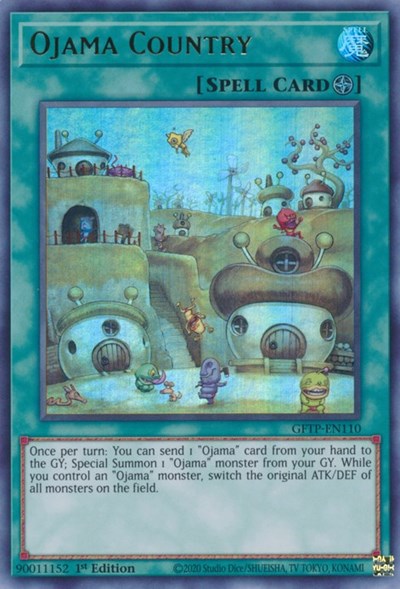 Ojama Country [GFTP-EN110] Ultra Rare | Tables and Towers