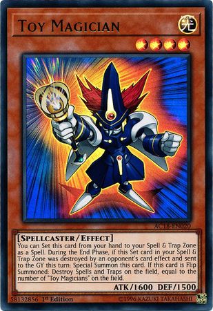 Toy Magician [AC18-EN020] Ultra Rare | Tables and Towers