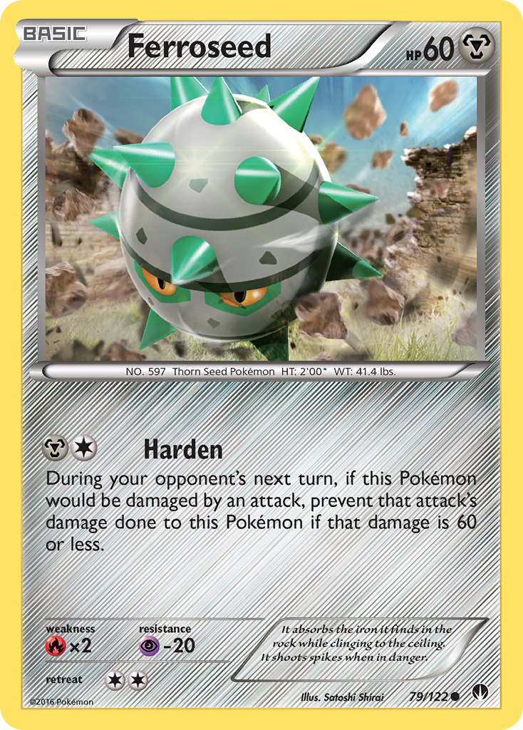 Ferroseed (79/122) [XY: BREAKpoint] | Tables and Towers