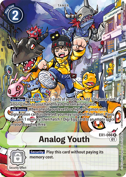 Analog Youth [EX1-066] (Alternate Art) [Classic Collection] | Tables and Towers