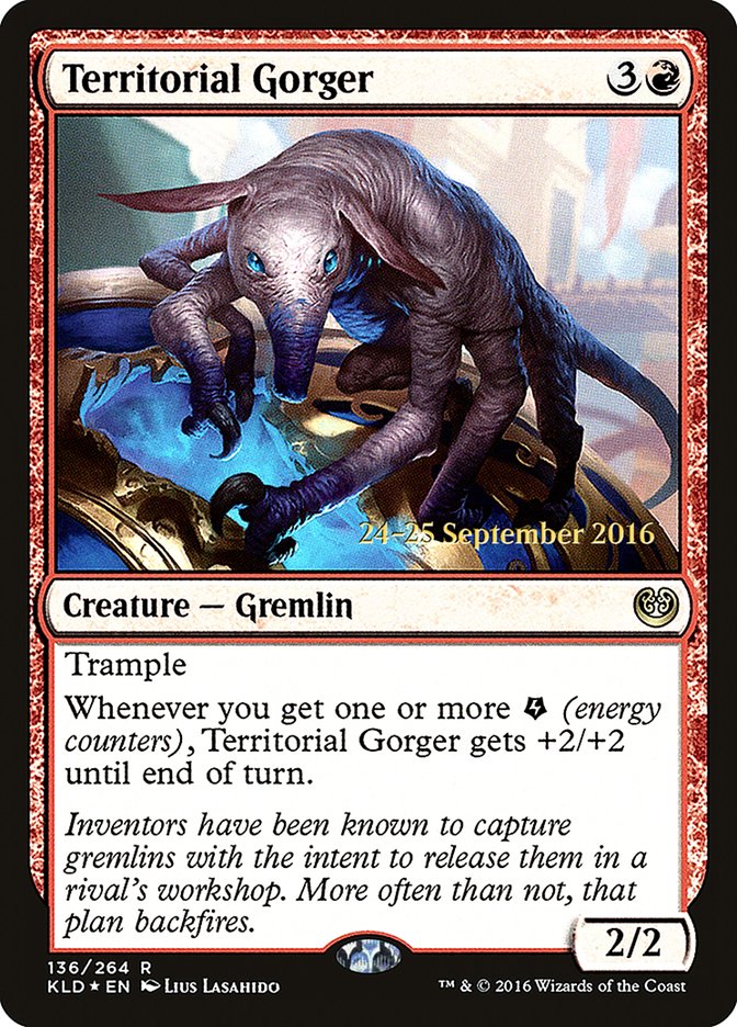 Territorial Gorger [Kaladesh Prerelease Promos] | Tables and Towers